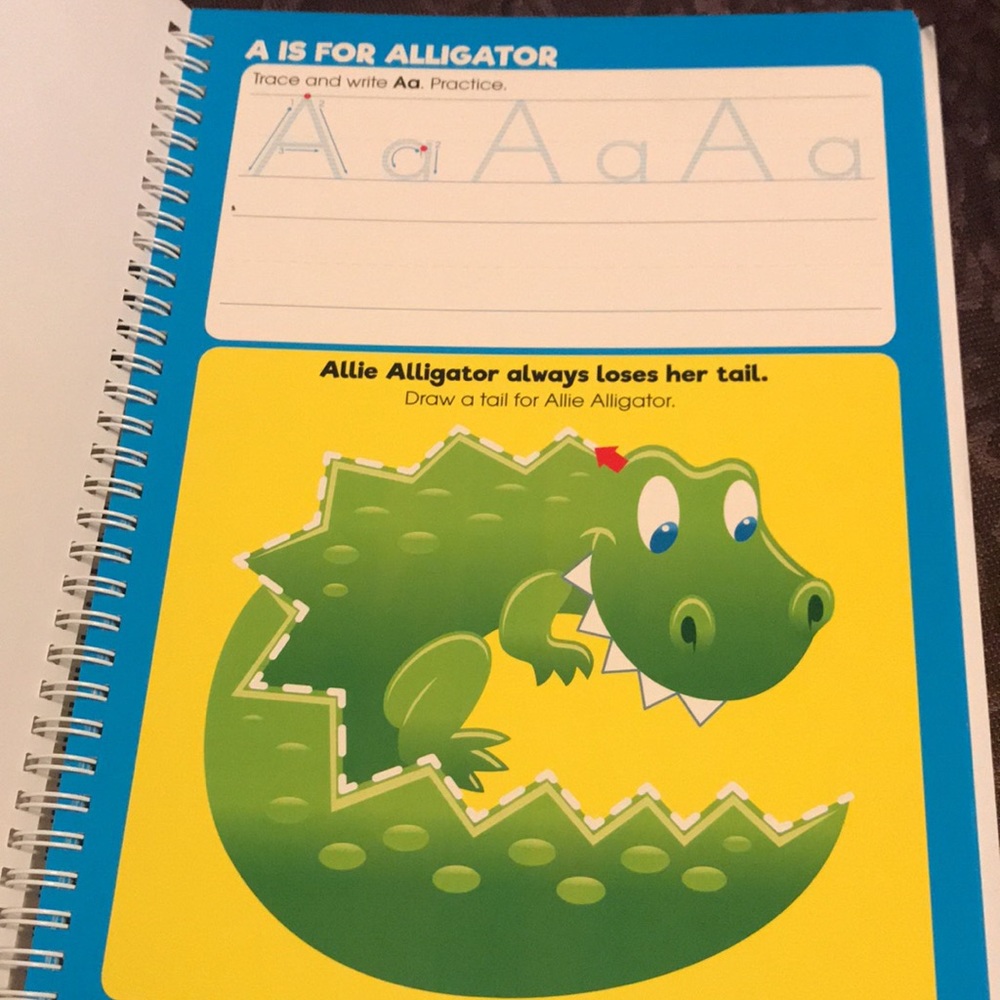 School Zone - Kindergarten Write & Reuse Workbook - Early Math, and More - Picture 7 of 12